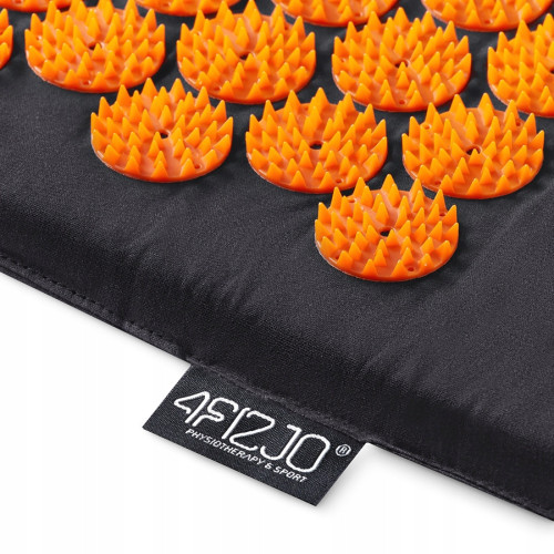 Мат для иглоукалывания  4FIZJO Classic Mat XL Аппликатор Кузнецова Black/Orange - фото №9
